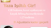 Güzellik Merkezi Sosyal Medya Reklam Tasarımı