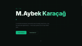 Kişisel Portfolyo Sitesi