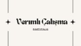 Verimli Çalışma 
