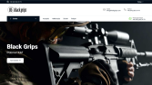 Black Grips İçin Tasarladığım Web Site