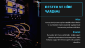 Sunucu desteği