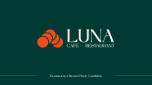 Luna Cafe & Restaurant - Konsept Logo Tasarımı