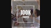 Sosyal medya takipçi kutlama videosu