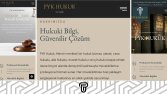 PYK Hukuk Site Tasarımı