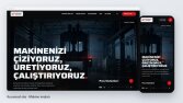 Makine İmalat Firması Kurumsal Sitesi (TR/EN)