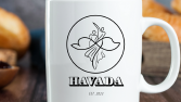 Havada | Hızlı Moda & Evli Çiftler için Şık Logo Tasarımı
