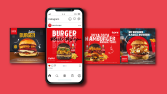 Pawn Burger Social Media Design