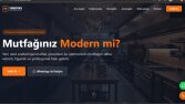 Modern Mutfak İşletmesi Web Sitesi