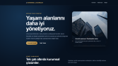 Örnek Proje: Modern Kurumsal Landing Page & Tesis Yönetimi 