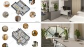 Ofis İç Mekân Tasarımı ve 3D Render Çalışması