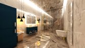 Banyo Render Çalışması