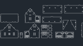 2D maket çizimleri