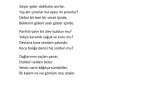 Şairane yazılar