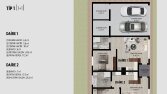 2D Mimari Plan Boyamalar