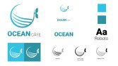 Ocean Cafe Logo Çalışması