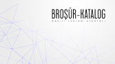 Broşür-Katalog Çalışmaları