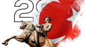 Konsept 29 EKİM için bir afiş tasarımım