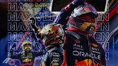 Max Verstappen 52. Yarış Zaferi Posteri