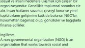 İngilizce-Türkçe Çeviri
