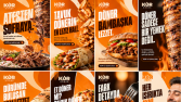 Kor Döner sosyal medya tasarımı