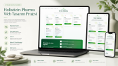 Holisticin Pharma - E-Ticaret Uyumlu Kurumsal Web Sitesi