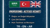 Profesyonel TR-EN-AR Altyazı ve Çeviri Örneği