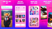 Ai - Art uygulaması Ui-Ux ve ekran tasarımı 