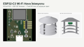 ESP32-C3 Wi-Fi Hava İstasyonu: PCB, Firmware ve Kutu