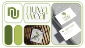 nuva wear logo tasarımı