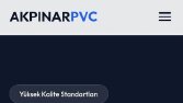 AkpınarPVC – Demo Web Sitesi