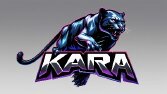 KARA – Panter Temalı Güçlü ve Şık E-Spor Logo Tasarımı