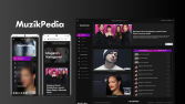 MuzikPedia sitesinin modern kodlanması
