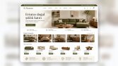 Mobilya e-ticaret web sitesi tasarımı