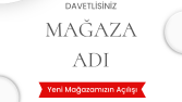 Özel Günlere Broşür-Davetiye Tasarımım