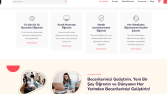 Udemy Özeliklerine ait bir web sitesi