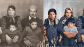 Eski aile fotoğrafı renklendirme/Onarma