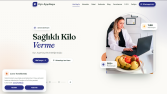 Diyetisyen & Uzman Landing Page ve Yönetim Paneli