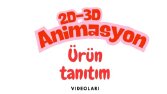 Ürün tanıtım animasyonları