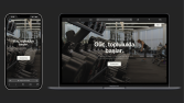 SAHA — Butik Spor Stüdyo Landing Page Tasarım (Örnek Proje)