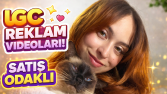 Ben ürünlerinizi viral UGC videolarla öne çıkarırım