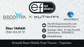 EF Yapı - Kartvizit