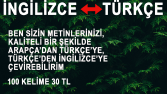 ben sizin ingilizce metinlerinizi çevirebilirim