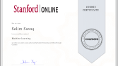 Stanford Üniversitesi - Machine Learning Sertifikası
