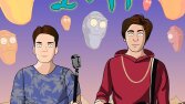 Rick and Morty tarzında albüm kapağı çalışması