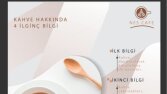 Kahve Hakkında Bilgiler Adlı Çalışma