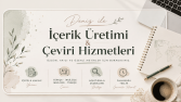 Kelimelerle uğraşmak benim için bir tutku!