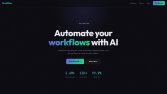 NexaFlow — AI Workflow Automation SaaS Landing Page
