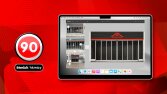 Medusa 8 Hareketli Otomatik Teleskobik Kapı Mockup Düzenleme