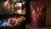 DUAH Karavan Coffee Konsept Logo Tasarımı