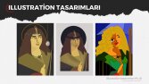 Özel Konsept İllüstrasyon Çizimi